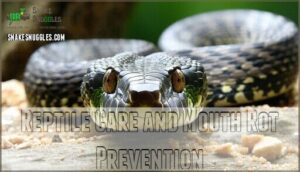 reptile care and mouth rot prevention