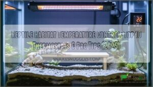 reptile habitat temperature control