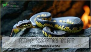reptile perception of heat
