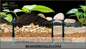 reptile substrate functions
