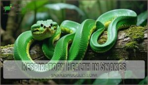 respiratory health in snakes