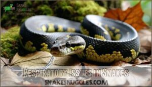respiratory issues in snakes
