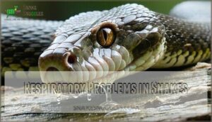 respiratory problems in snakes