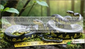 reticulated python growth rate