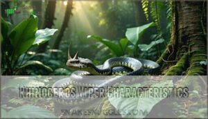 rhinoceros viper characteristics