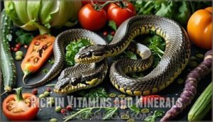 rich in vitamins and minerals