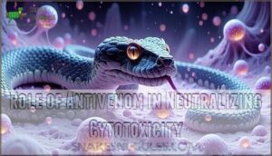 role of antivenom in neutralizing cytotoxicity
