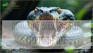 role of viruses in mouth rot