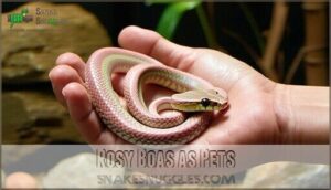 rosy boas as pets