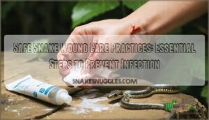 safe snake wound care practices