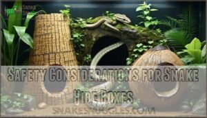 safety considerations for snake hide boxes