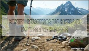 safety precautions for hikers in rattlesnake habitats
