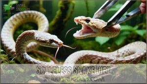 scaleless snake diet