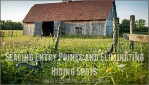 sealing entry points and eliminating hiding spots
