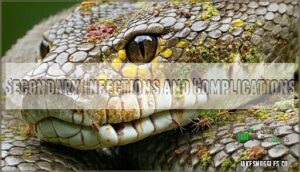 secondary infections and complications