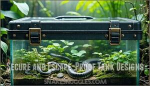 secure and escape-proof tank designs