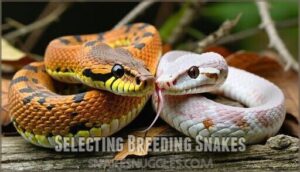 selecting breeding snakes