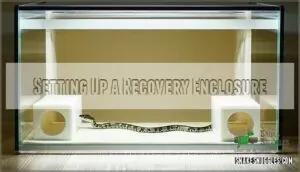 setting up a recovery enclosure setting up a recovery enclosure
