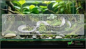 setting up the perfect snake environment