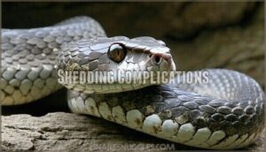 shedding complications