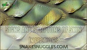 signs and symptoms of skin infections