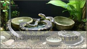 size and capacity considerations