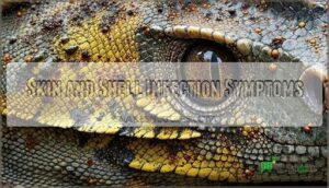 skin and shell infection symptoms