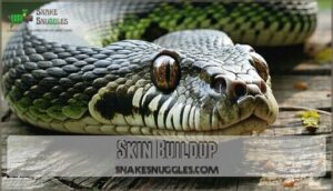 skin buildup