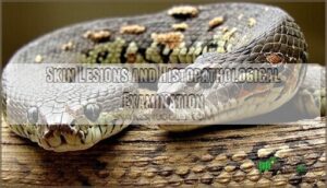 skin lesions and histopathological examination