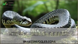 skin stretching and flexibility