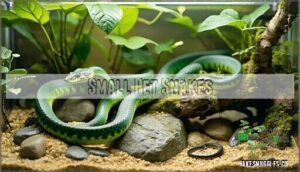 small pet snakes