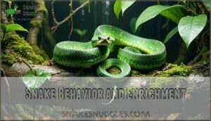 snake behavior and enrichment