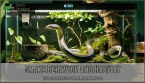 snake behavior and habitat