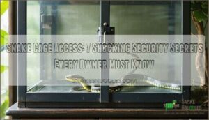 snake cage access
