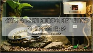 snake cage heat source