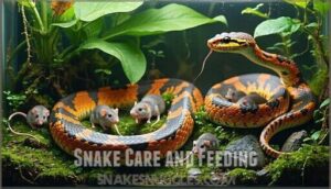 snake care and feeding