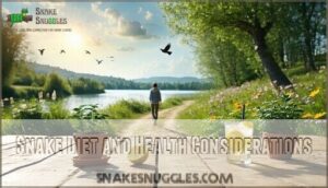 snake diet and health considerations