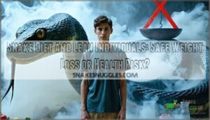 snake diet and lean individuals