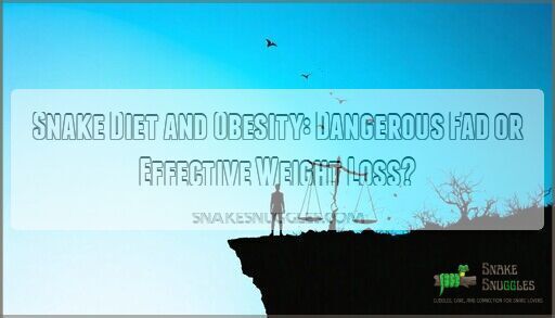 Image showcasing Snake Diet and Obesity: Dangerous Fad or Effective Weight Loss?