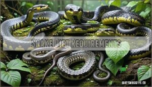 snake diet requirements