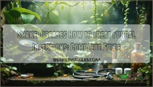 snake diseases how to treat fungal infections