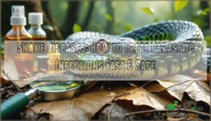 snake diseases how to treat parasitic infections