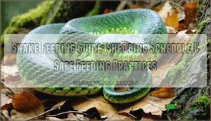 snake feeding guide shedding schedule