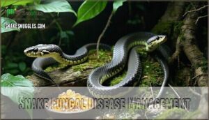 snake fungal disease management