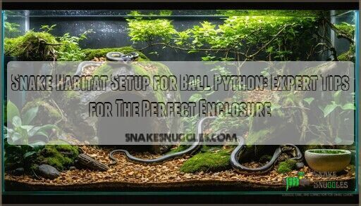 Snake Habitat Setup for Ball Python: Expert Tips for The Perfect Enclosure