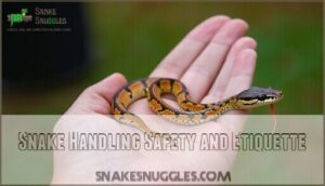 snake handling safety and etiquette