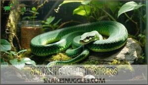 snake health and stress