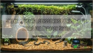snake housing accessories