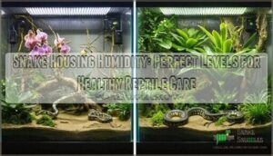 snake housing humidity