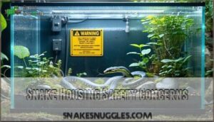 snake housing safety concerns